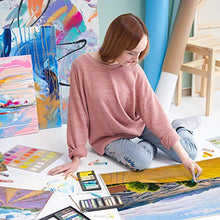 Load image into Gallery viewer, Arteza Soft Pastels, Set of 72 Artist-Grade Soft Pastel Sticks for Arts & Crafts Projects, Drawing, Blending, Layering, Shading, Art Supplies for All Ages and Artistic Experience Levels