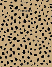 Load image into Gallery viewer, Notebook: Leopard Print Composition Notebook - College Ruled 110 Pages - Large 8.5 x 11