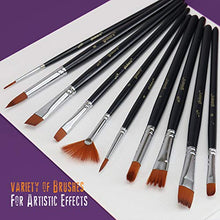 Load image into Gallery viewer, Complete Acrylic Paint Set by Glokers – 36 Piece Professional Painting Supplies Set, Includes Mini Easel, 6 Canvases, Paint Tray, Painting Knives, 10 Paintbrushes and More – Perfect Gift for Artists
