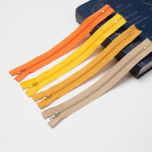 Load image into Gallery viewer, YAKA 60pcs 9 Inch Nylon Coil Zippers Sewing Zippers for Tailor Sewing Crafts (20 Color)