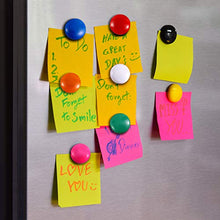 Load image into Gallery viewer, Patelai 48 Pieces Mini Fridge Magnets Round Magnetic Button Whiteboard Magnets Office Magnets, 8 Colors