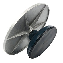 Load image into Gallery viewer, 12" Diameter Pottery Wheel Decorating Banding Heavy Cast Iron Metal Construction Joint with Ball Bearings Non-Skid Rubber Boot