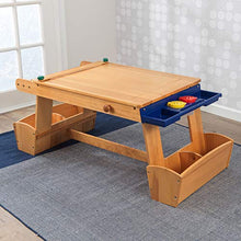 Load image into Gallery viewer, KidKraft Art Table with Drying Rack and Storage