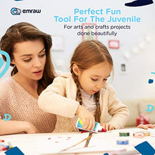Load image into Gallery viewer, Liquid Glue White, Multi-Purpose, 4 oz. Bottle, Ideal for Kids | Latex Free, Dries Clear, Strong Binding, for Slime and Crafts, Great Use in Schools, Offices, and Homes - by Emraw (6 Pack)