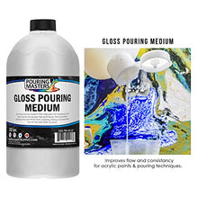 Load image into Gallery viewer, U.S. Art Supply Gloss Pouring Effects Medium - 32-Ounce/Quart