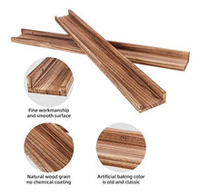 Load image into Gallery viewer, AZSKY Rustic Picture Wall Ledge for Photo Frames, Country Style,Floating Wall Shelf, Set of 2(Solid Pine Wood, 24 Inches) (36)