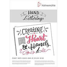 Load image into Gallery viewer, Hahnemuhle Hand Lettering Block A4 (11.7x8.3 inches) 170gsm 25 Sheets