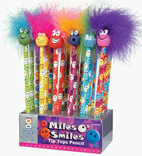 Load image into Gallery viewer, Geddes Miles O'Smiles Tip Topz Pencils - Set of 24