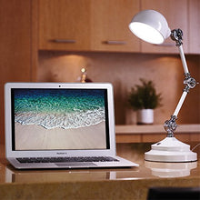 Load image into Gallery viewer, OttLite Revive LED Desk Lamp with 3 Brightness Settings, White