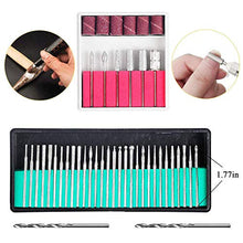Load image into Gallery viewer, Uolor 108 Pcs Engraving Tool Kit, Multi-Functional Electric Corded Micro Engraver Etching Pen DIY Rotary Tool for Jewelry Glass Wood Ceramic Metal Plastic with Scriber, 82 Accessories and 24 Stencils