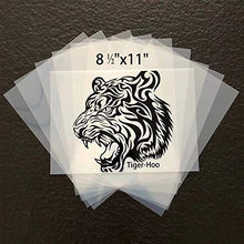 Load image into Gallery viewer, 8.5" x11" Waterproof Inkjet Transparent Film 100 Sheets Screen Printing Film (Shipping from SF.CA US)