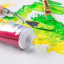Load image into Gallery viewer, Mont Marte Premium Oil Paint, 100ml (3.4oz), Yellow Deep, Good Coverage, Excellent Tinting Strength