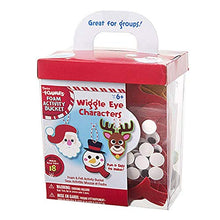 Load image into Gallery viewer, Darice Foamies Holiday Foam Character Kit, 187 pieces, Makes 18 Ornaments