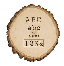 Load image into Gallery viewer, Walnut Hollow Hotstamps Number and Symbol 24 Piece Set for Branding and Personalization on Wood and Leather