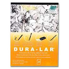 Load image into Gallery viewer, Grafix Matte 19 x 24”, Pad of 25 – .005” Dura-Lar, Economical Alternative to Drafting Film and Acetate, Translucent Drawing Surface for Lead, Ink, Charcoal, Paint, and Colored Pencil