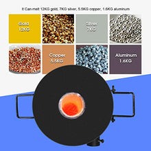 Load image into Gallery viewer, FASTTOBUY 6 KG Propane Melting Furnace Kit w Graphite Crucible and Tongs 1300°C /2372°F Casting Refining Smelting for Precious Metals Gold Silver Tin Aluminum 7-in-1 Melting Casting Tool