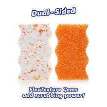 Load image into Gallery viewer, Scrub Daddy - Eraser Daddy 10x with Scrubbing Gems Dual-Sided Scrubber and Eraser, Lasts 10x Longer Than Ordinary Melamine Erasers, Water Activated, Dual Sided, Ergonomic, 2ct (Pack of 2)