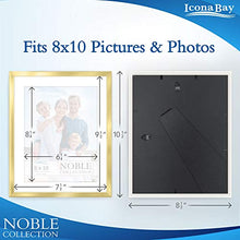 Load image into Gallery viewer, Icona Bay 8x10 Picture Frames (Gold, 6 Pack), Modern Professional Frame Set, Noble Collection