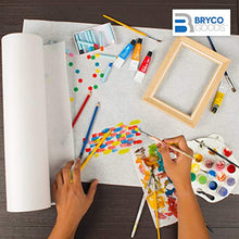 Load image into Gallery viewer, White Kraft Arts and Crafts Paper Roll – 2 Pack of 18” x 75’ (900 Inch) Rolls - Ideal for Paints, Wall Art, Easel Paper, Fadeless Bulletin Board Paper, Gift Wrapping Paper & Kids Crafts - Made in USA