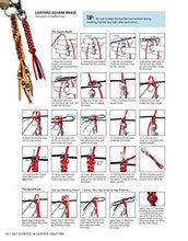 Load image into Gallery viewer, Get Started in Leather Crafting: Step-by-Step Techniques and Tips for Crafting Success (Design Originals) Beginner-Friendly Projects, Basics of Leather Preparation, Tools, Stamps, Embossing, & More
