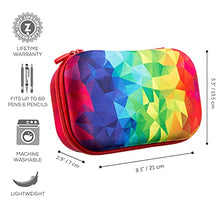 Load image into Gallery viewer, ZIPIT Colorz Pencil Box, Holds Up to 60 Pens, Durable Storage Container for School and Office Supplies, Secure Zipper Closure (Kaleidoscope)