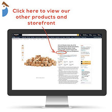 Load image into Gallery viewer, Unfinished Wooden Blocks 3/4", Pack of 100 Small Wood Cubes for Crafts and DIY Décor, by Woodpeckers