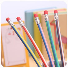 Load image into Gallery viewer, 35 Pieces Flexible Soft Pencil Magic Bend Pencils for Kids Children School Fun Equipment