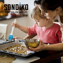 Load image into Gallery viewer, Sondiko Butane Torch, Refillable Kitchen Torch Lighter, Fit All Butane Tanks Blow Torch with Safety Lock and Adjustable Flame for Desserts, Creme Brulee, BBQ and Baking(Butane Gas Not Included)