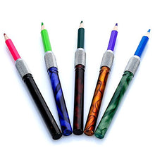 Load image into Gallery viewer, Pencil Extenders Set of 5 Pencil Lengthener for Color Pencils
