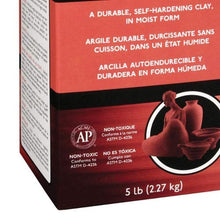 Load image into Gallery viewer, AMACO Mexican Self-Hardening Clay, 5-Pound, Red