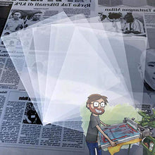 Load image into Gallery viewer, 13"x19" Screen Printing Film 25 Sheets Waterproof Inkjet Transparent Film for Water-based Pigment and Dye Printers