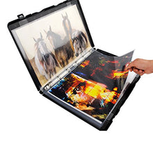 Load image into Gallery viewer, UniKeep Large Binder with Pages (11 x 17) - Black - Fully Enclosed Case Binder