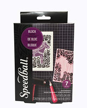 Load image into Gallery viewer, Speedball Super Value Block Printing Starter Kit – Includes Ink, Brayer, Lino Handle and Cutters, Speedy-Carve