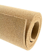 Load image into Gallery viewer, Thornton's Office Supplies Cork Roll Bulletin Board Natural 24 x 48 x 0.25 in. Hobby DIY Projects Frameless Shelf Liner & Drawer Liner Corkboard for Craft & Classroom Display Decorations