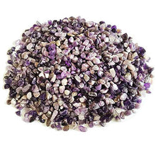 Load image into Gallery viewer, E-Uli Purple Crystal Natural Irregular Shaped Tumbl Pebble Healing 260 gs