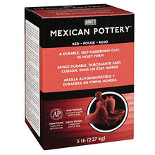 Load image into Gallery viewer, AMACO Mexican Self-Hardening Clay, 5-Pound, Red