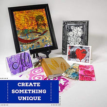 Load image into Gallery viewer, Grafix Impress Print Media 9 x 12”, Pack of 3 – Transparent, Lightweight, Non-Porous .030” Polyester Monoprinting Surface, Economical Alternative to Metal or Glass Plates, 9" x 12", Clear