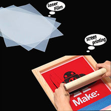 Load image into Gallery viewer, 13"x19" Silk Screen Printing Film 50 sheets Waterproof Laser Transparency Film