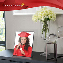 Load image into Gallery viewer, FrameStarr 8x10 Picture Frame Set (Black, 6 Pack), Front-Loading Contemporary Modern Style, Tabletop or Wall Mount, Harmony Collection