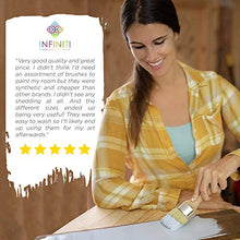 Load image into Gallery viewer, Professional Chalk and Wax Paint Brush 2PC Set!!!! Large DIY Painting and Waxing Tool | Smooth, Natural Bristles | Folk Art, Home Décor, Wood Projects, Furniture, Stencils | Reusable