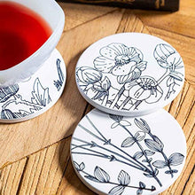 Load image into Gallery viewer, Cricut Coaster Blanks, Ceramic Infusible Ink, White
