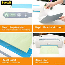 Load image into Gallery viewer, Scotch Thermal Laminator, 2 Roller System for a Professional Finish, Use for Home, Office or School & Thermal Laminating Pouches, 8.9 x 11.4-Inches, 3 mil Thick, 20-Pack, Clear