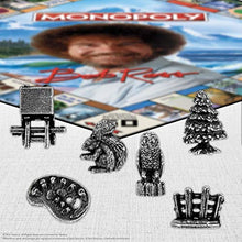 Load image into Gallery viewer, Monopoly Bob Ross | Based on Bob Ross Show The Joy of Painting | Collectible Monopoly Game Featuring Bob Ross Artwork | Officially Licensed Monopoly