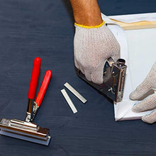 Load image into Gallery viewer, US Art Supply Professional Extra Wide Canvas Pliers 4-3/4 inch with Padded Spring Return Handle