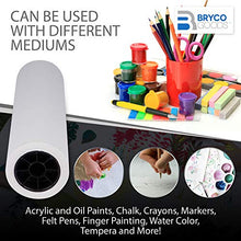 Load image into Gallery viewer, White Kraft Arts and Crafts Paper Roll - 18 inches by 175 Feet (2100 Inch) - Ideal for Paints, Wall Art, Easel Paper, Fadeless Bulletin Board Paper, Gift Wrapping Paper and Kids Crafts - Made in USA