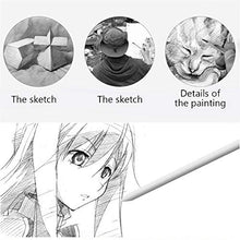 Load image into Gallery viewer, 20 PCS Sketch Drawing Tools, Artist Blending Stump and Tortillion Art Blender Set, Drawing Art Blenders for Student Artist Charcoal Sketch Drawing Accessories