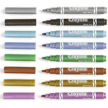 Load image into Gallery viewer, Crayola Metallic Markers, 8 Count