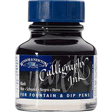 Load image into Gallery viewer, Winsor & Newton Calligraphy Ink Bottle, 30ml, Black