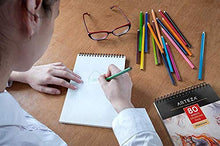 Load image into Gallery viewer, ARTEZA 9X12 Drawing Pad, Pack of 2, 160 Sheets (80lb/130g), Spiral Bound Artist Drawing Books, 80 Sheets Each, Durable Acid Free Sketch Paper, Ideal for Kids & Adults, Bright White