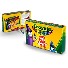 Load image into Gallery viewer, Crayola Classic Color Crayons in Flip-Top Pack with Sharpener, 96 Colors, Gift for Kids
